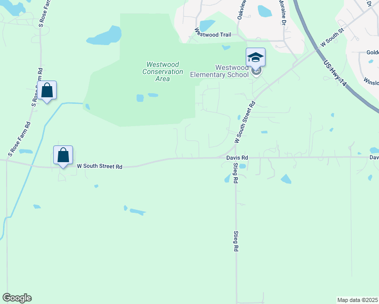 map of restaurants, bars, coffee shops, grocery stores, and more near 1000 Serene Trail in Woodstock
