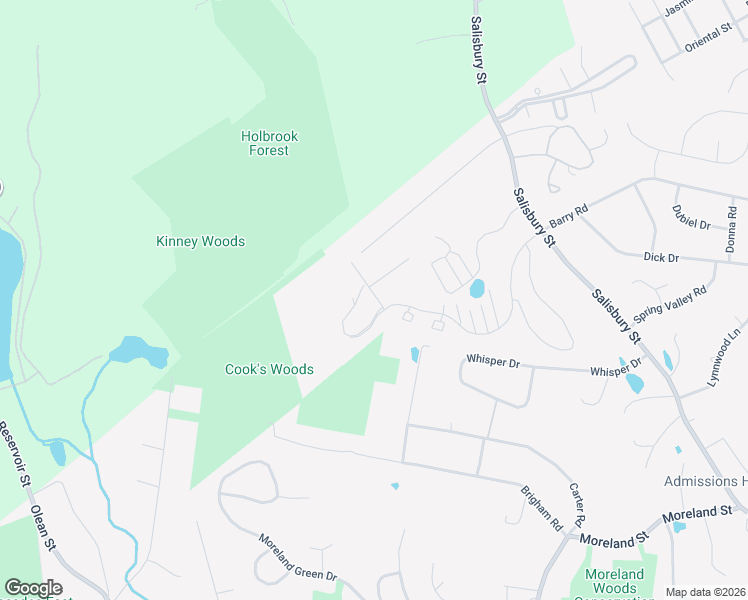 map of restaurants, bars, coffee shops, grocery stores, and more near 1 Primmett Lane in Worcester