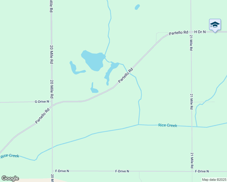 map of restaurants, bars, coffee shops, grocery stores, and more near 20412 Partello Road in Marshall
