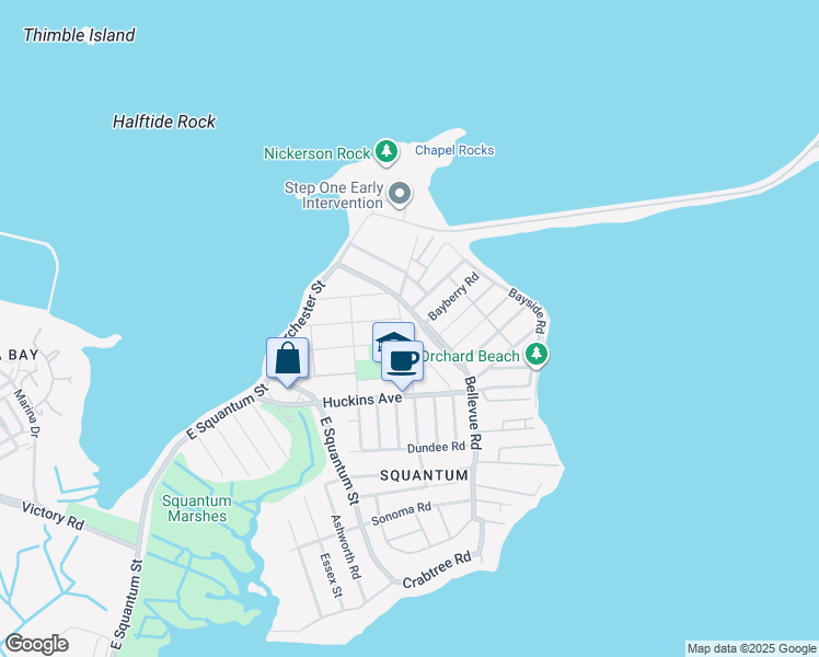 map of restaurants, bars, coffee shops, grocery stores, and more near in 