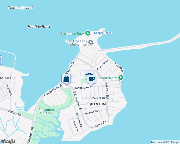 map of restaurants, bars, coffee shops, grocery stores, and more near in 