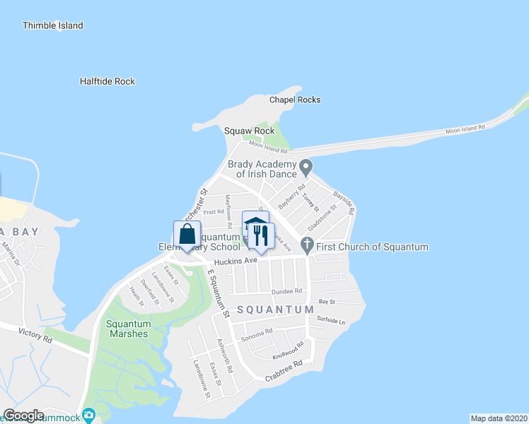 map of restaurants, bars, coffee shops, grocery stores, and more near in 