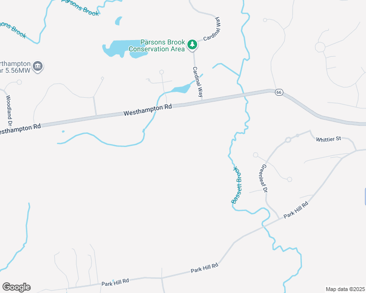 map of restaurants, bars, coffee shops, grocery stores, and more near 440 Westhampton Road in Northampton