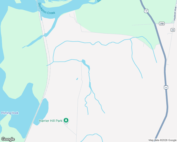 map of restaurants, bars, coffee shops, grocery stores, and more near 6881 Rod and Gun Road in Hudson