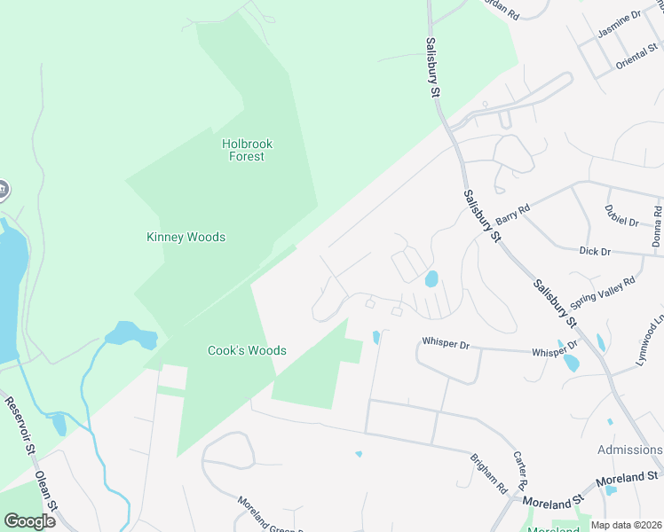 map of restaurants, bars, coffee shops, grocery stores, and more near 80 Barrows Road in Worcester