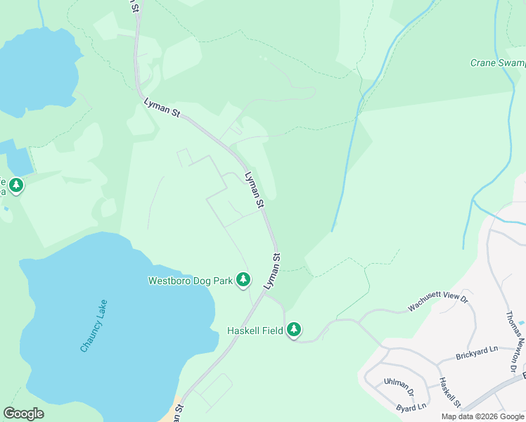 map of restaurants, bars, coffee shops, grocery stores, and more near 250 Lyman Street in Westborough