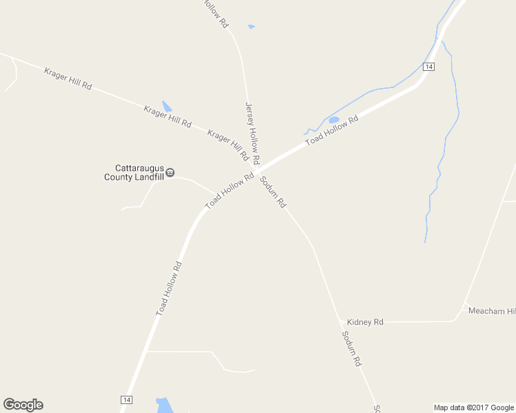 map of restaurants, bars, coffee shops, grocery stores, and more near 6935 Sodum Road in Little Valley