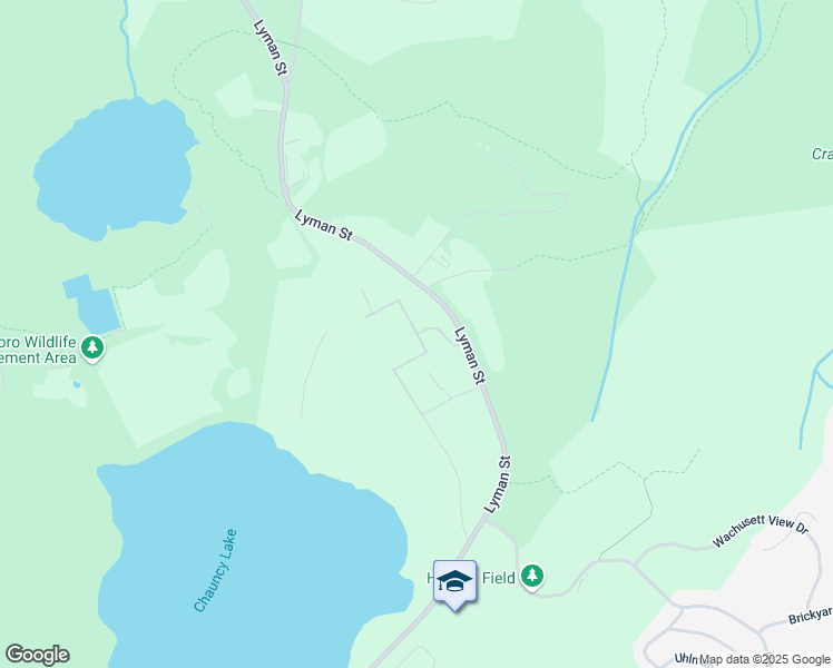 map of restaurants, bars, coffee shops, grocery stores, and more near Peters Farm Way in Westborough