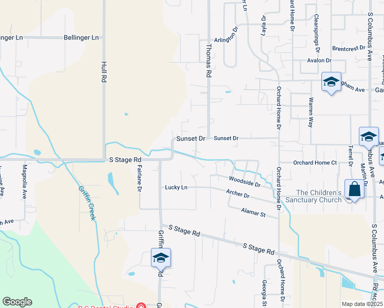 map of restaurants, bars, coffee shops, grocery stores, and more near 2205 Piazza Drive in Medford
