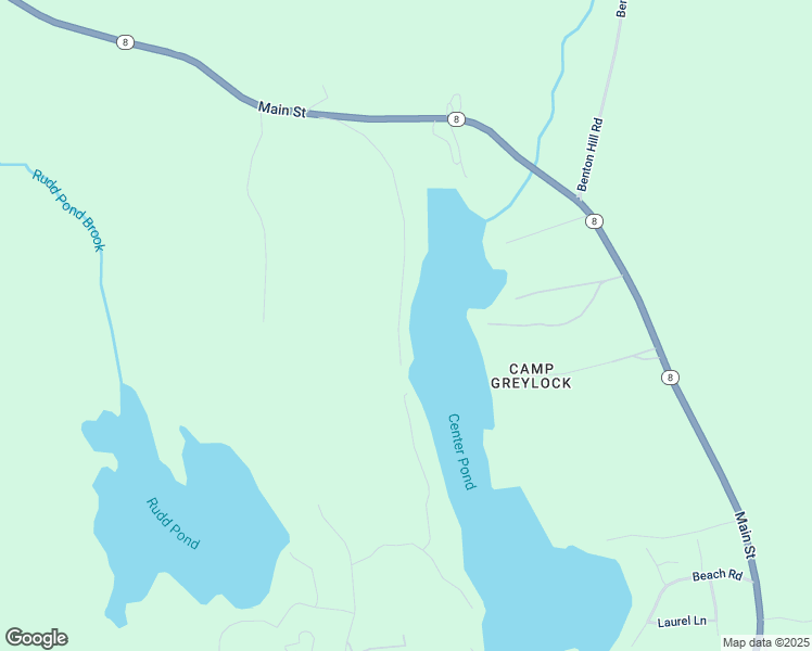 map of restaurants, bars, coffee shops, grocery stores, and more near 154-314 Old Pond Road in Becket