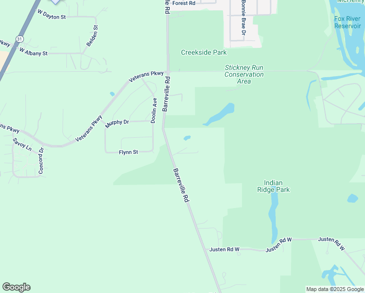 map of restaurants, bars, coffee shops, grocery stores, and more near 2004 Barreville Road in McHenry