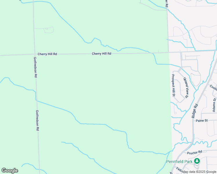 map of restaurants, bars, coffee shops, grocery stores, and more near 10500 Cherry Hill Road in Superior Charter Township