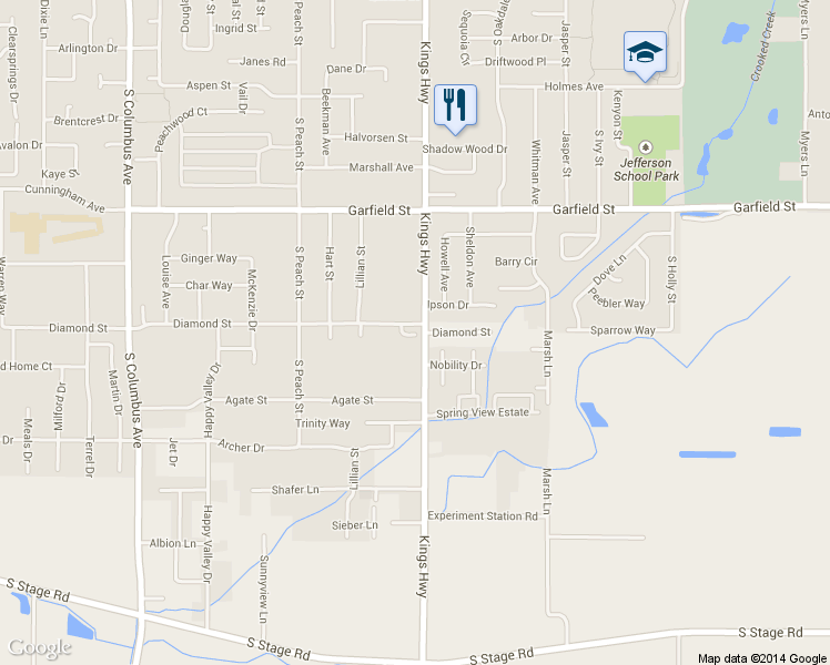 map of restaurants, bars, coffee shops, grocery stores, and more near 825 Tannin Drive in Medford