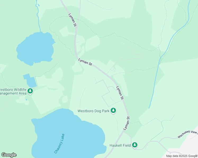 map of restaurants, bars, coffee shops, grocery stores, and more near 18 Lyman Street in Northborough