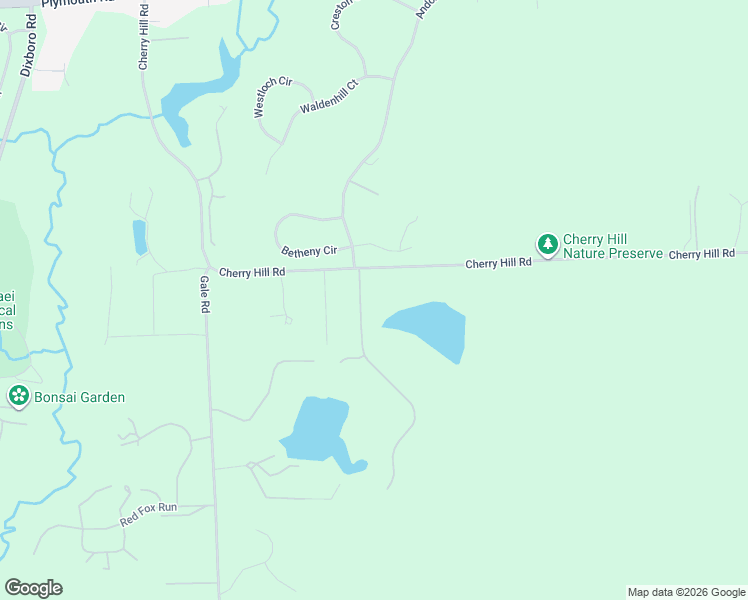 map of restaurants, bars, coffee shops, grocery stores, and more near 5940 Cherry Hill Road in Superior Charter Township