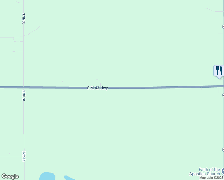 map of restaurants, bars, coffee shops, grocery stores, and more near 35553 Michigan 43 in Paw Paw