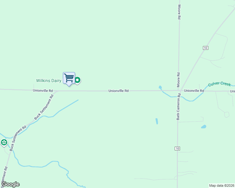 map of restaurants, bars, coffee shops, grocery stores, and more near 5890 Unionville Road in Bath