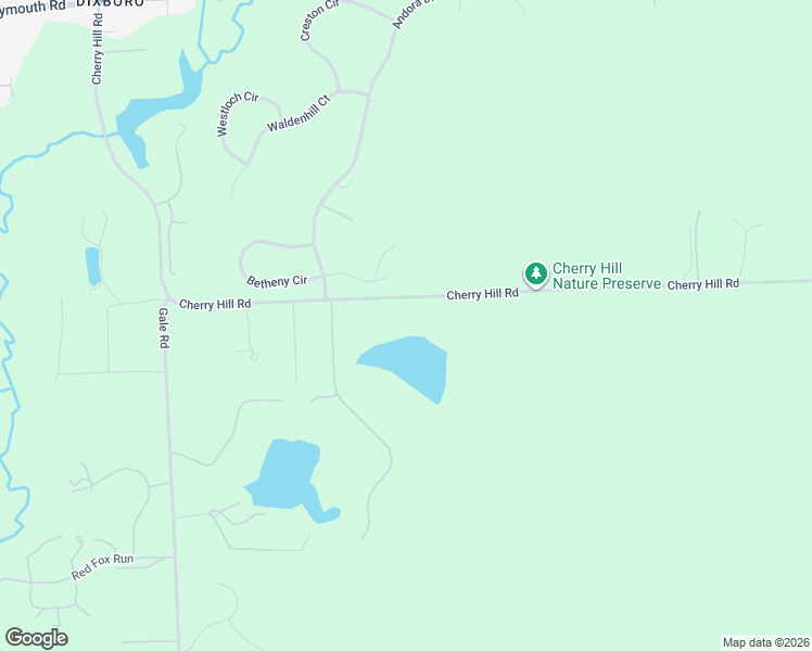 map of restaurants, bars, coffee shops, grocery stores, and more near 5980 Cherry Hill Road in Superior Charter Township