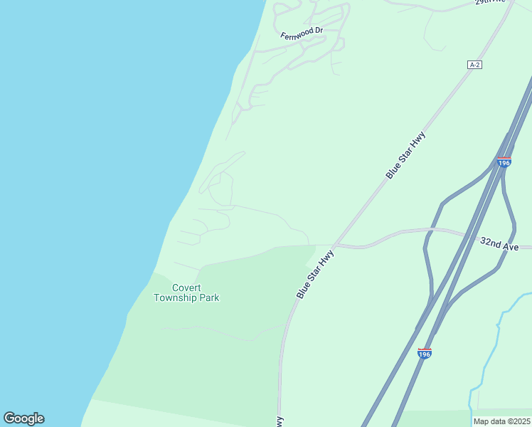 map of restaurants, bars, coffee shops, grocery stores, and more near 80262 Linden Hills Street in Covert