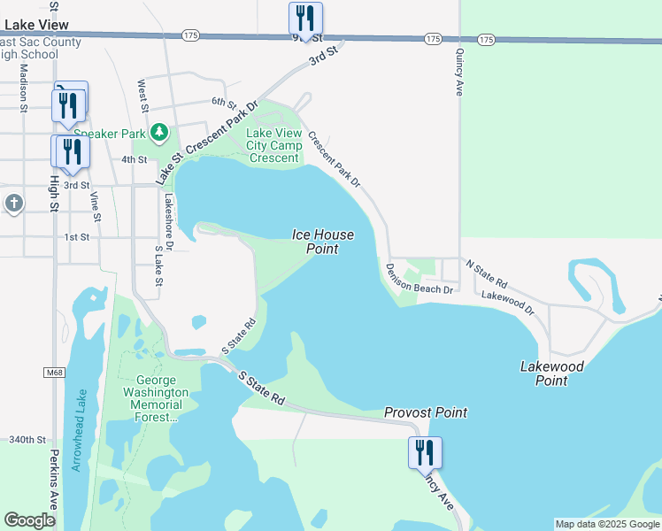 map of restaurants, bars, coffee shops, grocery stores, and more near in Carnarvon