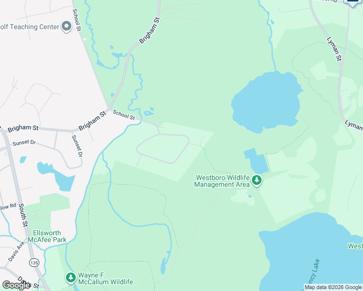 map of restaurants, bars, coffee shops, grocery stores, and more near 9 Juniper Brook Road in Northborough