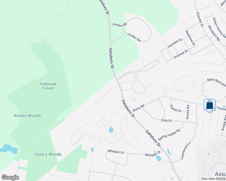 map of restaurants, bars, coffee shops, grocery stores, and more near 765 Salisbury Street in Worcester