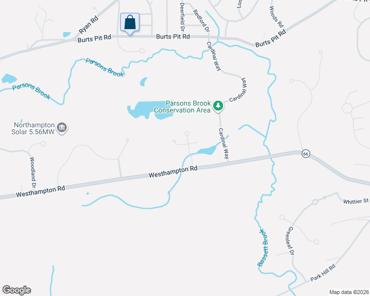 map of restaurants, bars, coffee shops, grocery stores, and more near 41 Sovereign Way in Northampton