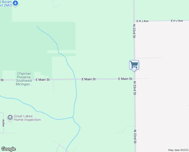 map of restaurants, bars, coffee shops, grocery stores, and more near 9101 East Main Street in Galesburg
