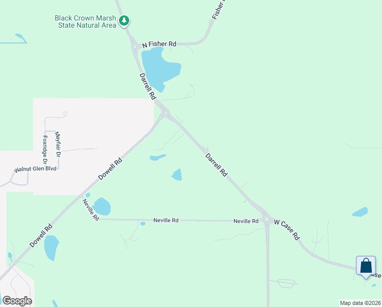 map of restaurants, bars, coffee shops, grocery stores, and more near 30244 Darrell Road in Wauconda