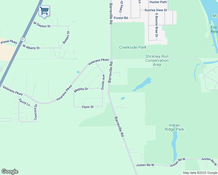 map of restaurants, bars, coffee shops, grocery stores, and more near 2004 Barreville Road in McHenry