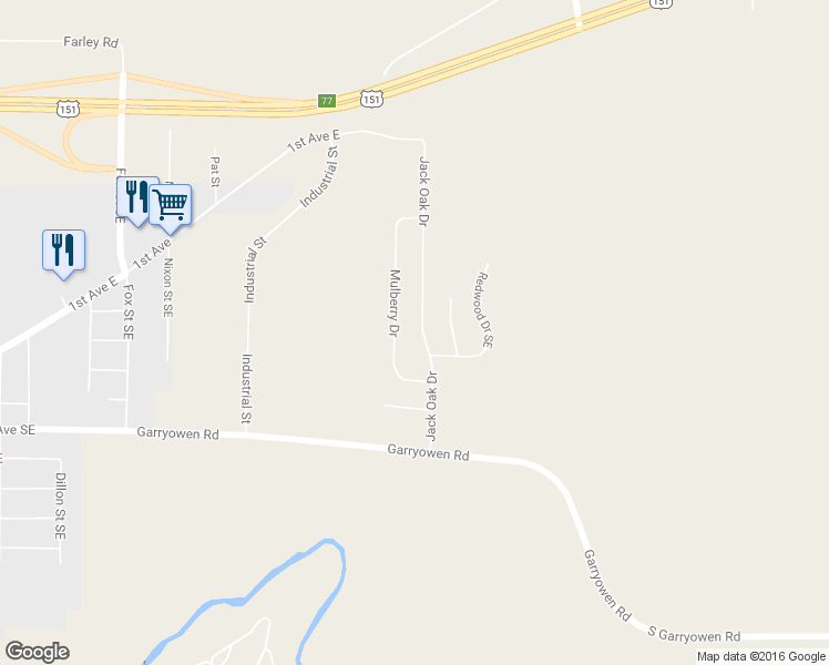 map of restaurants, bars, coffee shops, grocery stores, and more near 176 Jack Oak Drive in Cascade