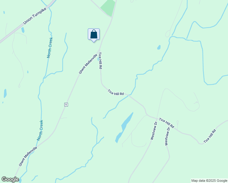 map of restaurants, bars, coffee shops, grocery stores, and more near 75 Tice Hill Road in Ghent