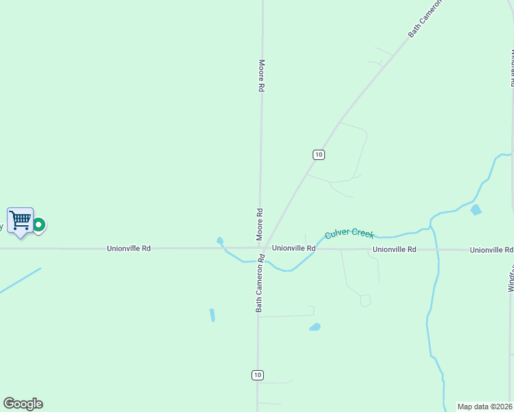 map of restaurants, bars, coffee shops, grocery stores, and more near 6300 Moore Road in Bath