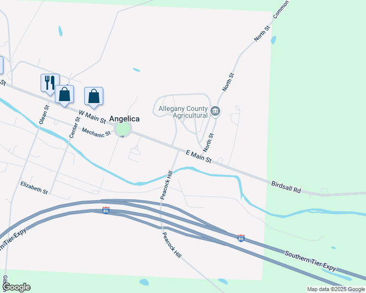 100 East Main Street, Angelica NY Walk Score