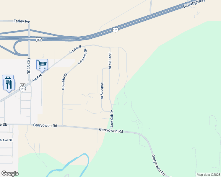 map of restaurants, bars, coffee shops, grocery stores, and more near 176 Jack Oak Drive in Cascade