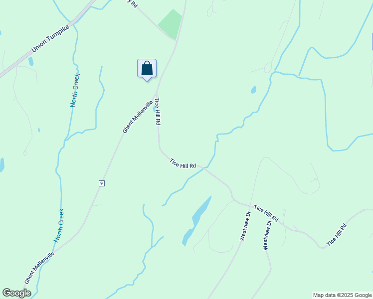 map of restaurants, bars, coffee shops, grocery stores, and more near 75 Tice Hill Road in Ghent