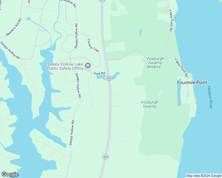 map of restaurants, bars, coffee shops, grocery stores, and more near 2005 385 in Coxsackie