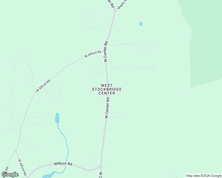 map of restaurants, bars, coffee shops, grocery stores, and more near West Center Road in West Stockbridge