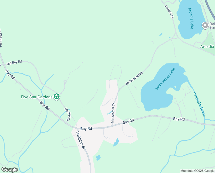 map of restaurants, bars, coffee shops, grocery stores, and more near 2 Old Farm Circle in Belchertown