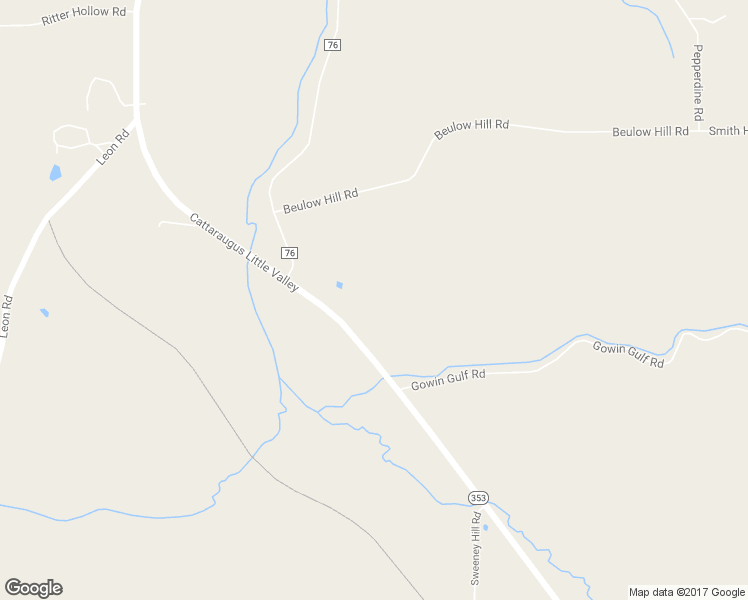 map of restaurants, bars, coffee shops, grocery stores, and more near 7024 New York 353 in Cattaraugus