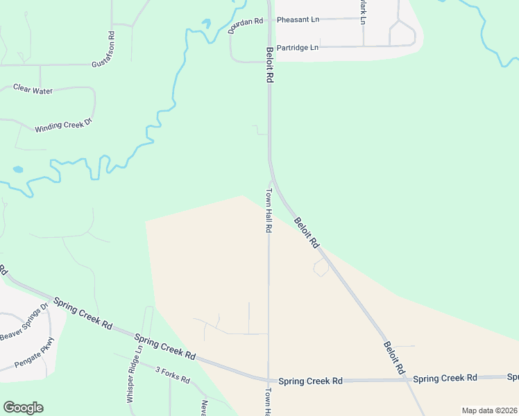 map of restaurants, bars, coffee shops, grocery stores, and more near 10504 Town Hall Road in Belvidere