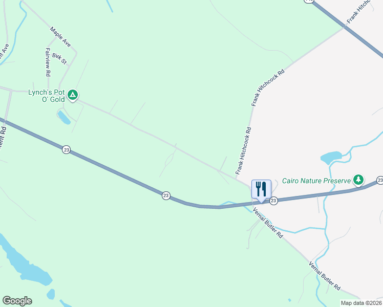 map of restaurants, bars, coffee shops, grocery stores, and more near 146 County Road 20 in Cairo