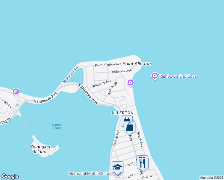 map of restaurants, bars, coffee shops, grocery stores, and more near 3 Bradford Avenue in Hull