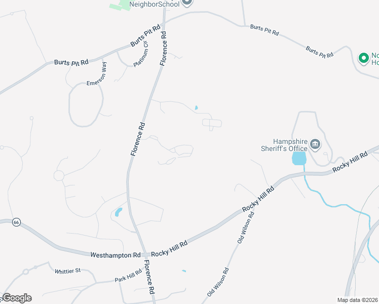 map of restaurants, bars, coffee shops, grocery stores, and more near 103 Black Birch Trail in Northampton