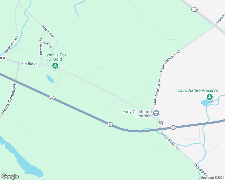 map of restaurants, bars, coffee shops, grocery stores, and more near 146 County Road 20 in Cairo