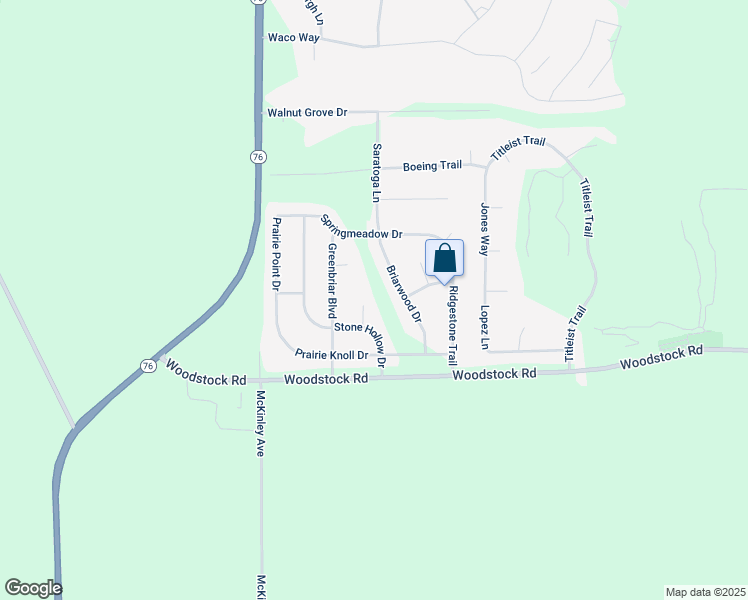 map of restaurants, bars, coffee shops, grocery stores, and more near 333 Thornridge Court in Poplar Grove