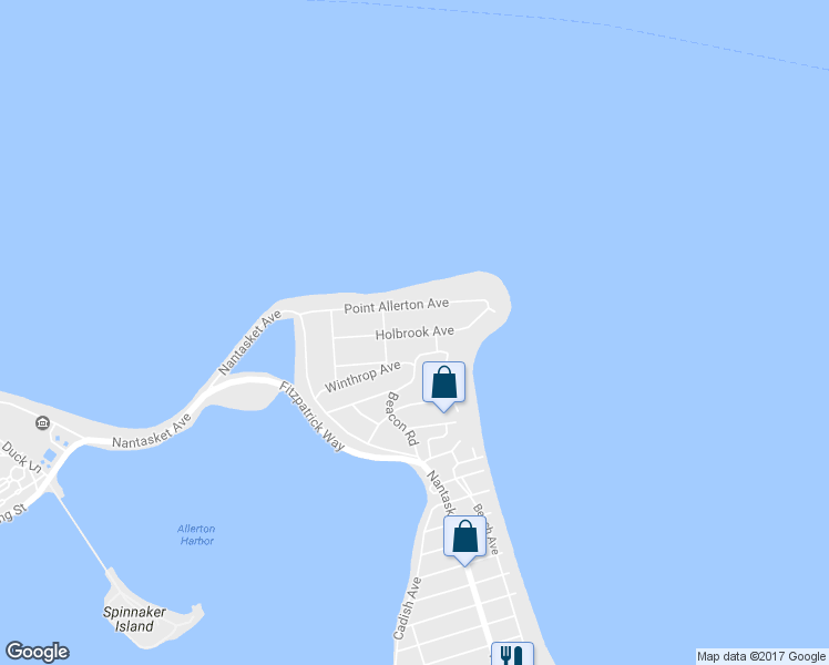 map of restaurants, bars, coffee shops, grocery stores, and more near 33 Holbrook Avenue in Hull