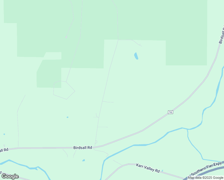 map of restaurants, bars, coffee shops, grocery stores, and more near 7094 County Road 16 in Angelica