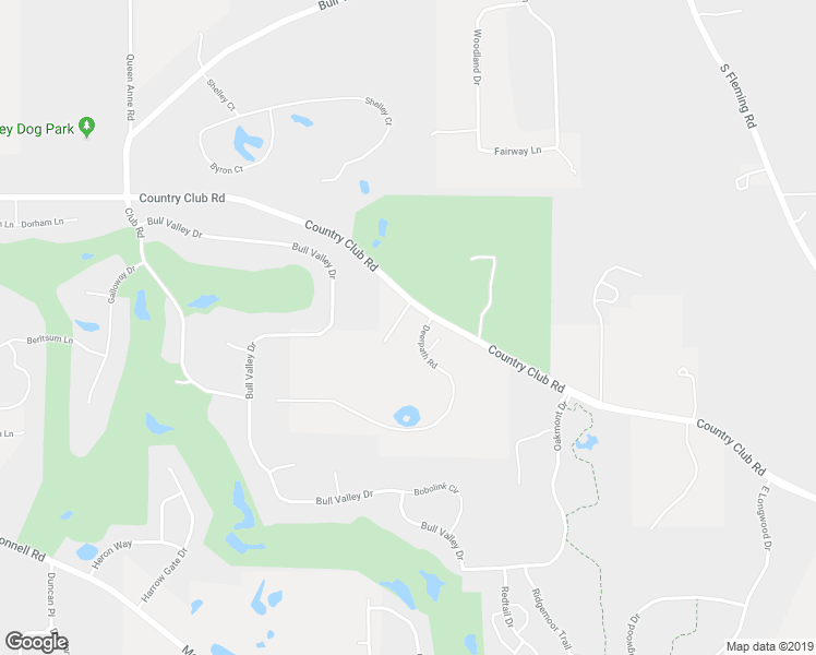 map of restaurants, bars, coffee shops, grocery stores, and more near 10415 Country Club Road in Woodstock
