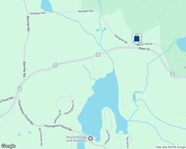 map of restaurants, bars, coffee shops, grocery stores, and more near 10 West Avenue in Spencer